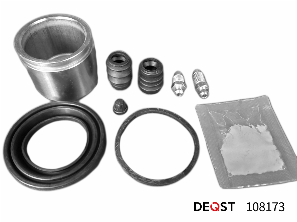 DEQST 108173 Ремкомплект тормозного суппорта с поршнем переднего (поршень O 54mm, суппорт Nissin). Применя