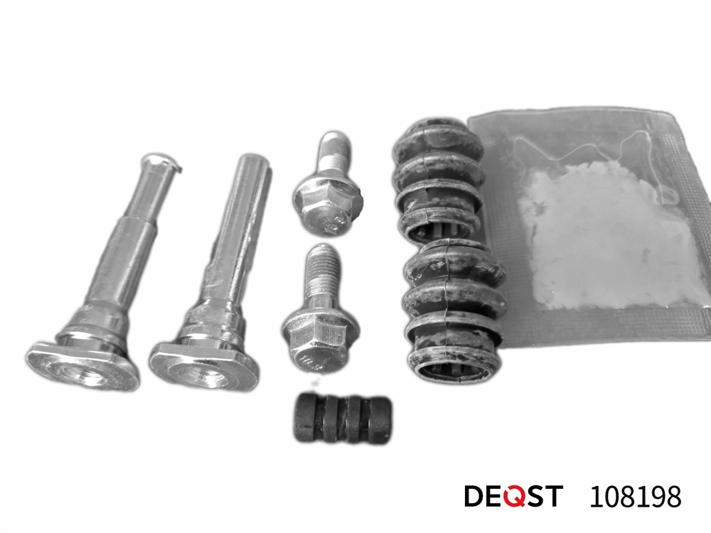 DEQST 108198 Комплект направляющих тормозного суппорта заднего (направляющая O 10mm, суппорт Kasco). Применяемост