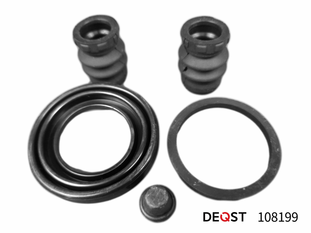 DEQST 108199 Ремкомплект тормозного суппорта заднего (для поршня O 34 mm, суппорт TRW/Lucas). Применяемость: NISS
