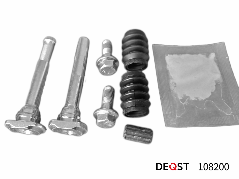 DEQST 108200 Комплект направляющих тормозного суппорта заднего (направляющая O 10mm, суппорт Bosch). Применяемост