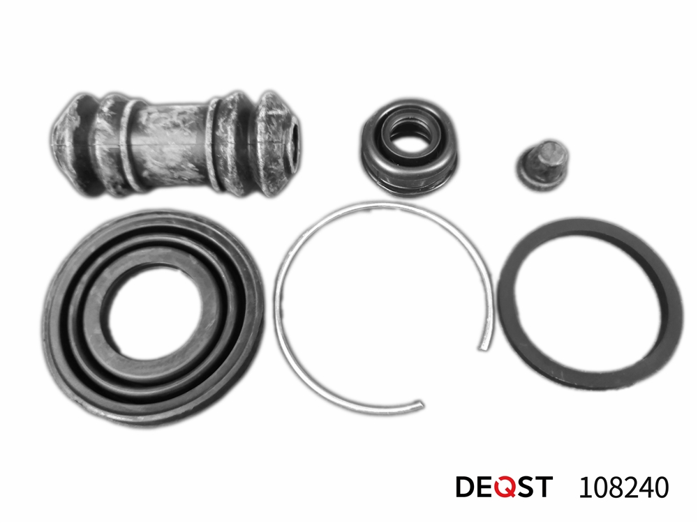 DEQST 108240 Ремкомплект тормозного суппорта заднего (для поршня O 32 mm, суппорт Akebono). Применяемость: TOYOTA