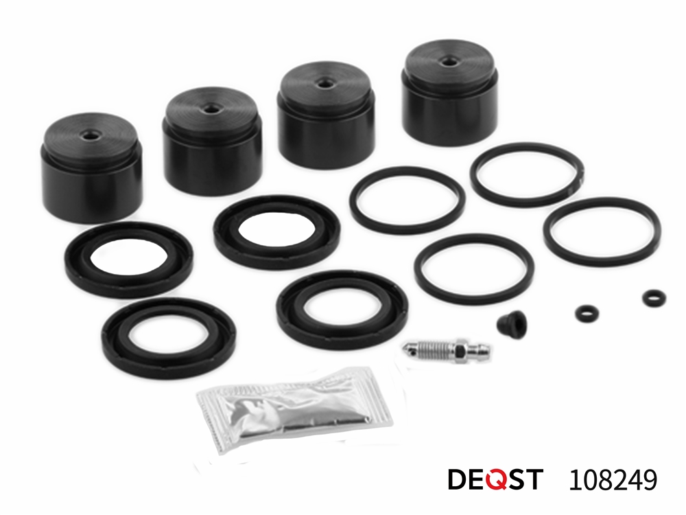 DEQST 108249 Ремкомплект тормозного суппорта с поршнем переднего (поршень O 44 mm, суппорт Brembo). Применяемость