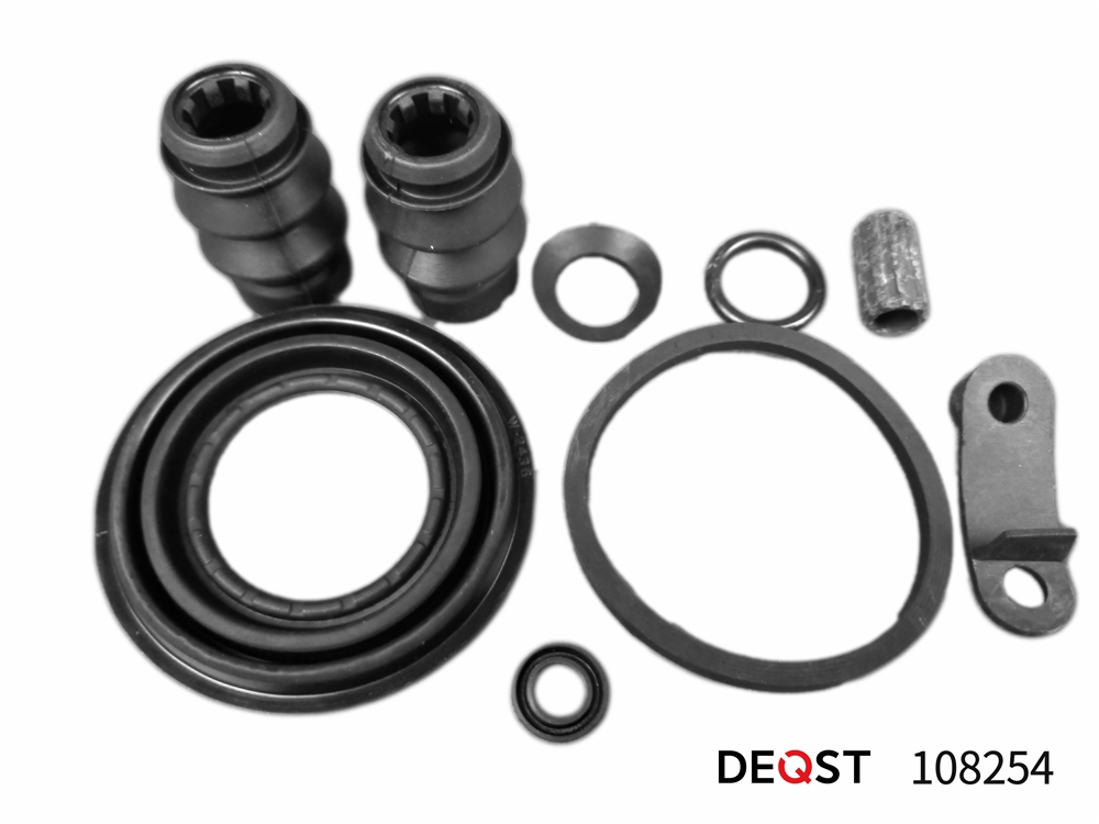 DEQST 108254 Ремкомплект тормозного суппорта заднего (для поршня O 48 mm, суппорт Bosch). Применяемость: FORD Tra