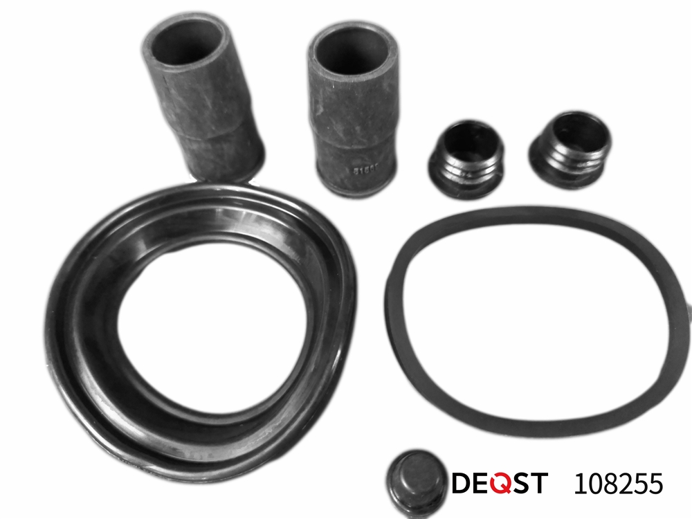 DEQST 108255 Ремкомплект тормозного суппорта переднего (для поршня O 54mm, суппорт ATE). Применяемость: AUDI 100