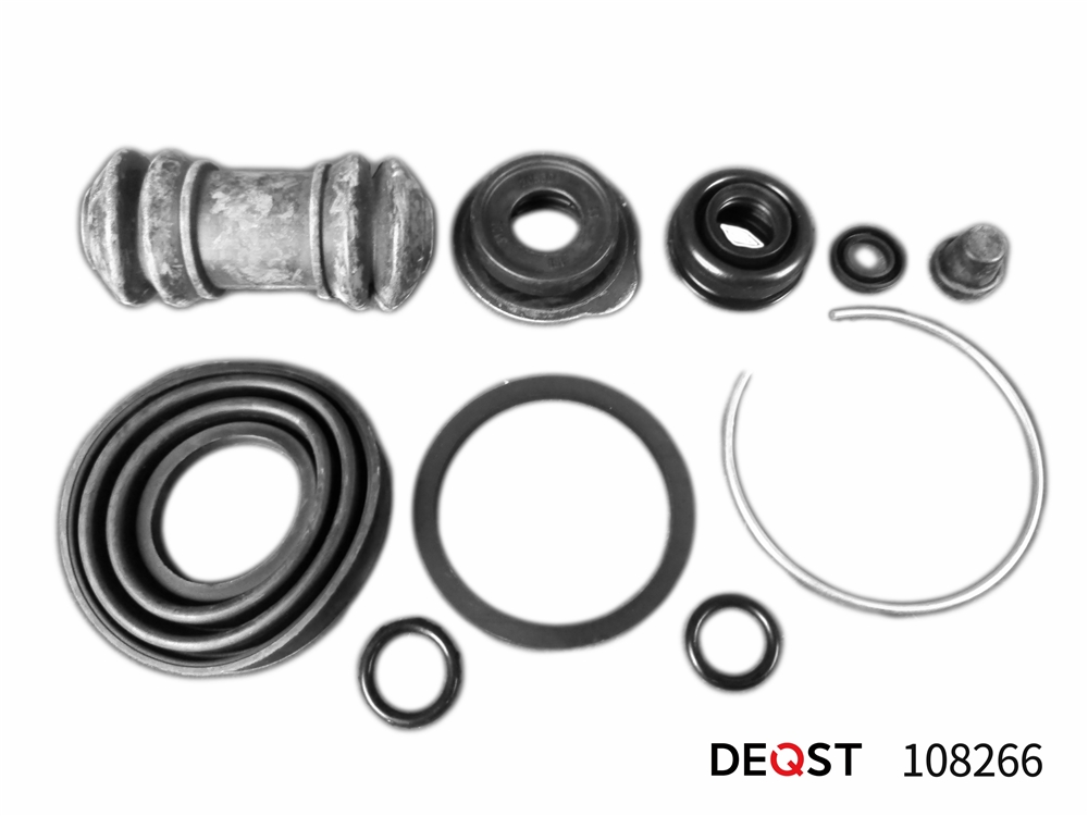 DEQST 108266 Ремкомплект тормозного суппорта заднего (для поршня O 35 mm, суппорт Akebono). Применяемость: TOYOTA