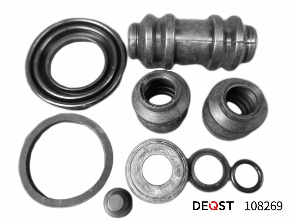 DEQST 108269 Ремкомплект тормозного суппорта заднего (для поршня O 34 mm, суппорт Kpw). Применяемость: KIA