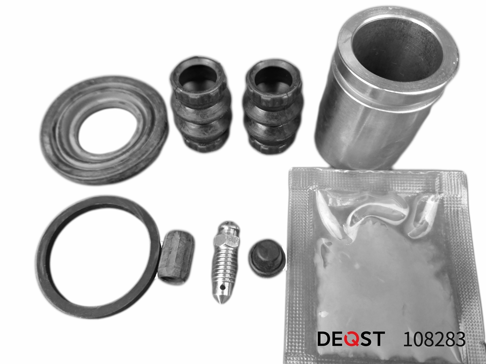DEQST 108283 Ремкомплект тормозного суппорта с поршнем заднего (поршень O 34mm, суппорт Lucas). Применяемо