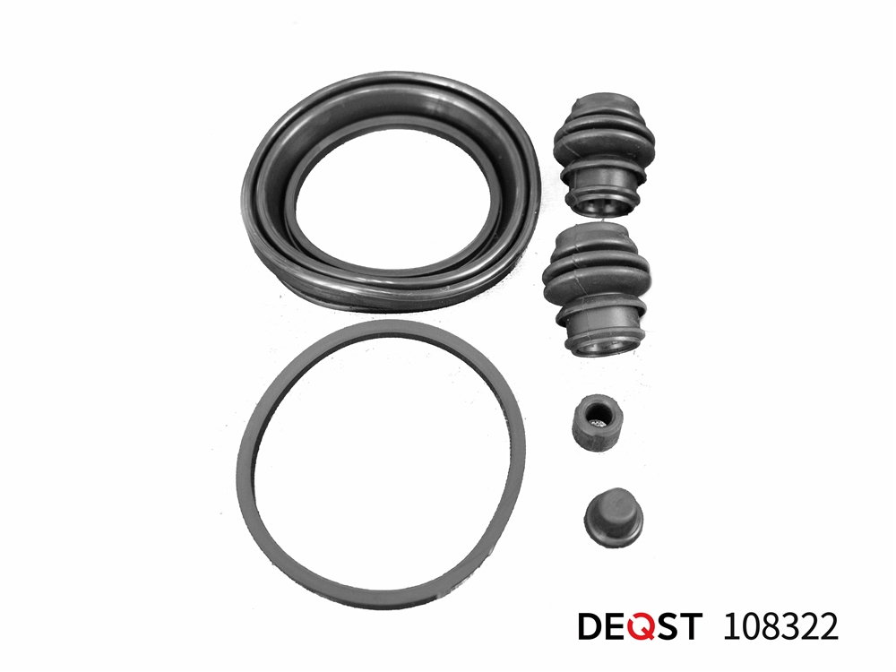 DEQST 108322 Ремкомплект тормозного суппорта переднего (для поршня O 57 mm, суппорт). Применяемость: NISSAN Juke