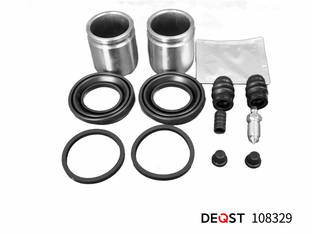 DEQST 108329 Ремкомплект тормозного суппорта с поршнем переднего (поршень O 43 mm, суппорт Tokico). Примен
