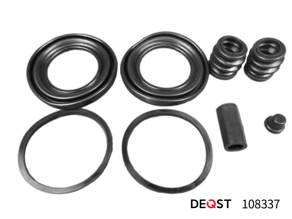 DEQST 108337 Ремкомплект тормозного суппорта переднего (для поршня O 48 mm, суппорт Sumitomo). Применяемость: NIS