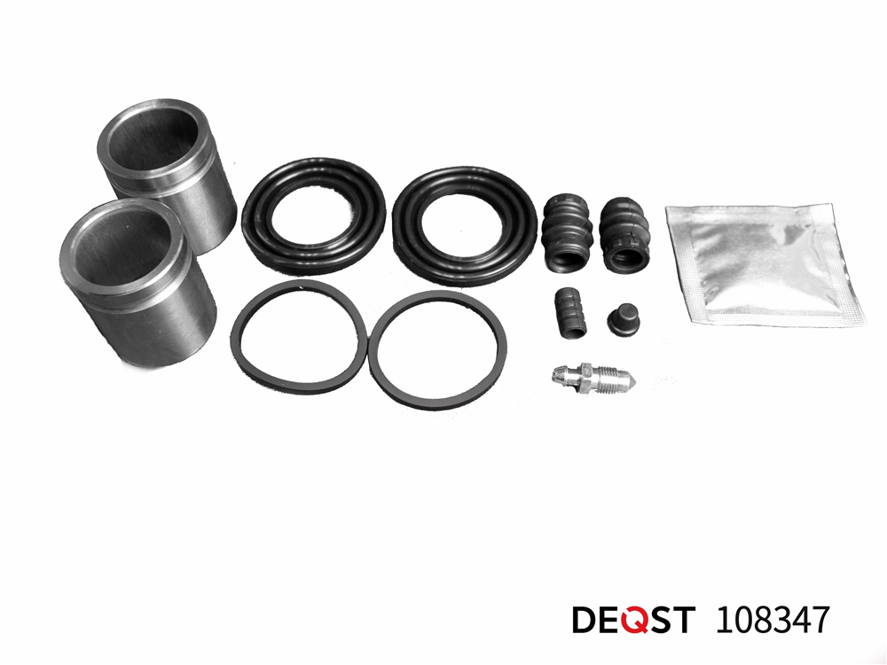 DEQST 108347 Ремкомплект тормозного суппорта с поршнем переднего (поршень O 43mm, суппорт Mando). Применяе