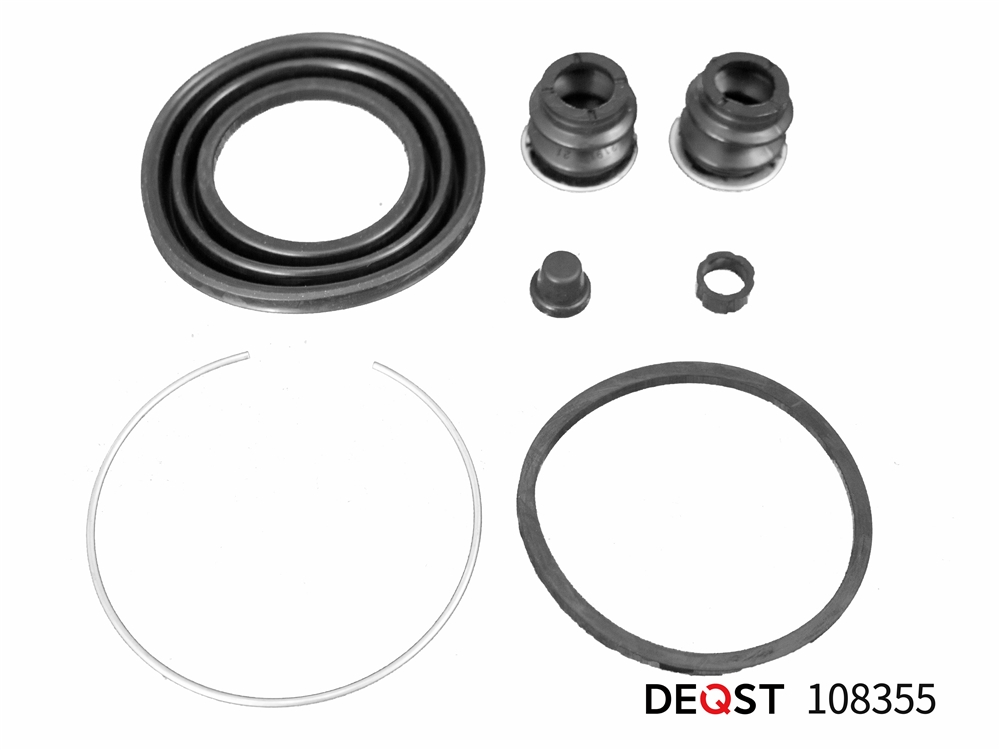 DEQST 108355 Ремкомплект тормозного суппорта переднего (для поршня O 54mm, суппорт Sumitomo). Применяемость: TOYO