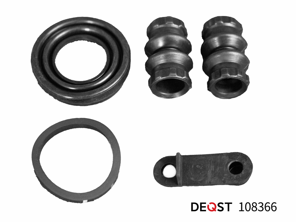 DEQST 108366 Ремкомплект тормозного суппорта заднего (для поршня O 30 mm, суппорт TRW/Lucas/Mando). Применяемость