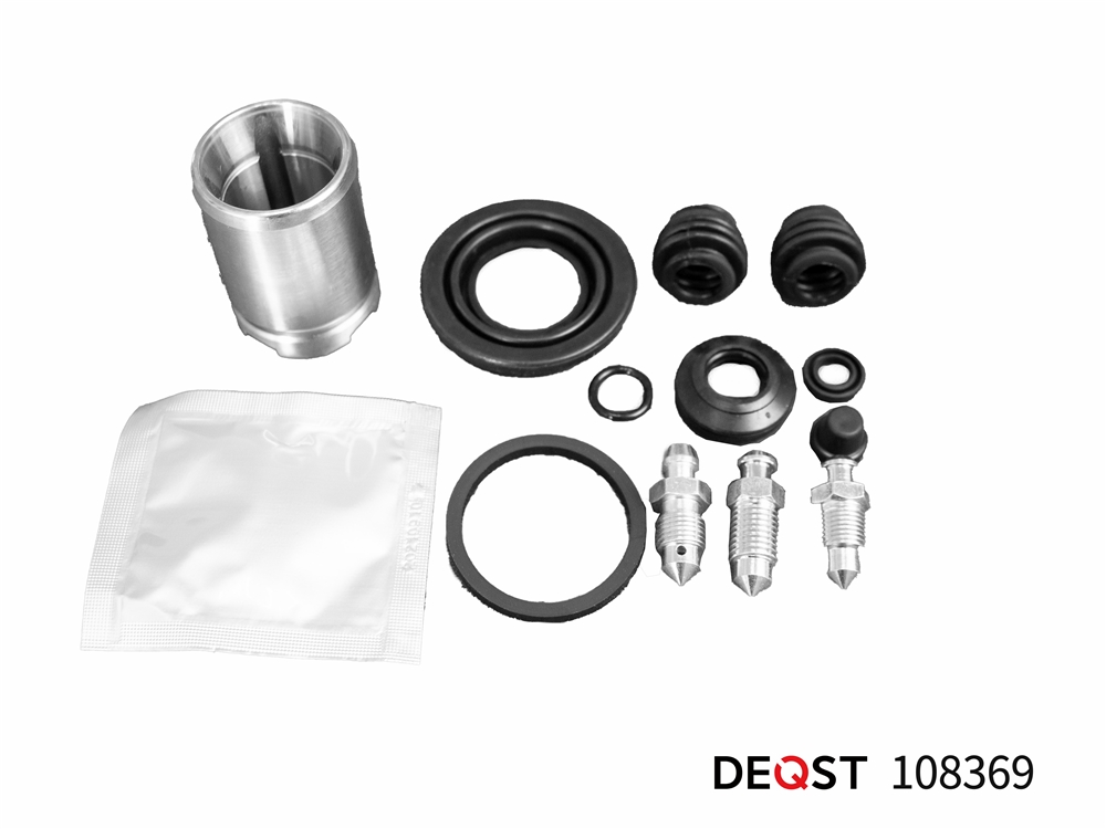 DEQST 108369 Ремкомплект тормозного суппорта с поршнем заднего (поршень O 34 mm, суппорт Nissin). Применяе