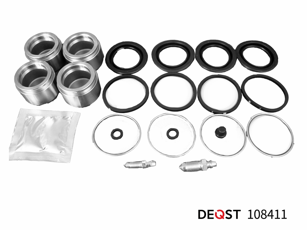 DEQST 108411 Ремкомплект тормозного суппорта с поршнем переднего (поршень O 45 mm, суппорт Sumitomo). Применяемос