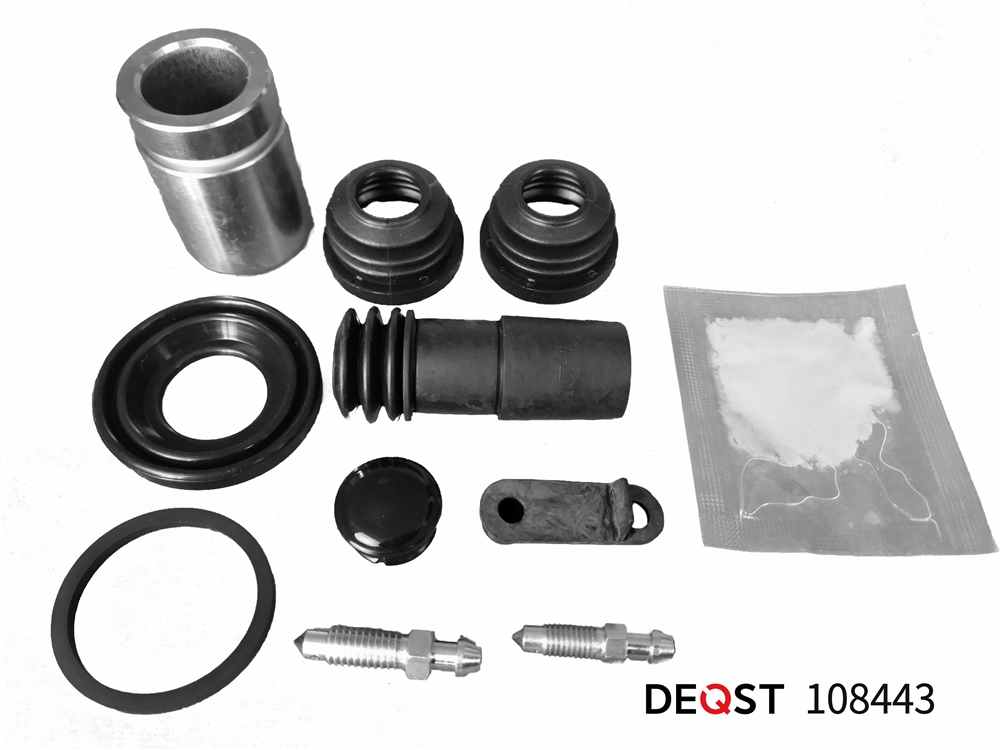 DEQST 108443 Ремкомплект тормозного суппорта с поршнем заднего (поршень O 33mm, суппорт ATE). Применяемость: MERC