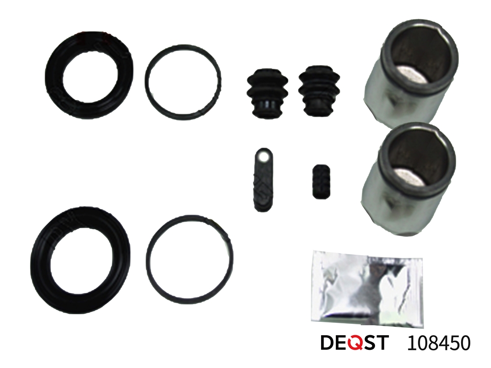 DEQST 108450 Ремкомплект тормозного суппорта с поршнем переднего (поршень O 48 mm, суппорт Kasco). Применя
