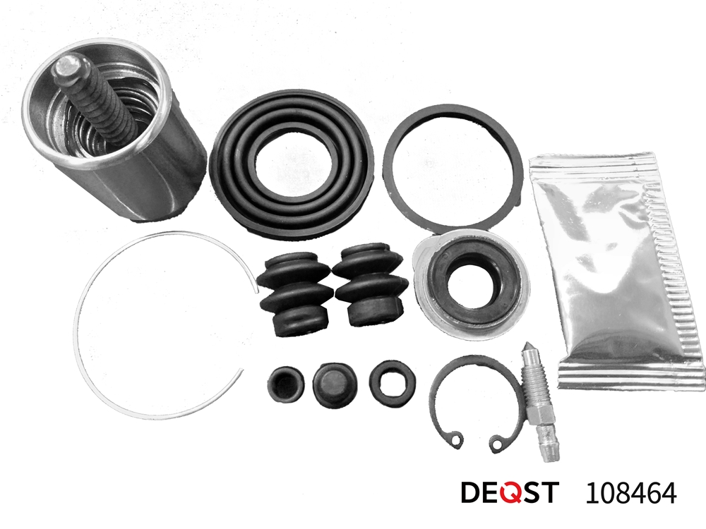 DEQST 108464 Ремкомплект тормозного суппорта с поршнем переднего (поршень O 48 mm, суппорт Bosch). Применя