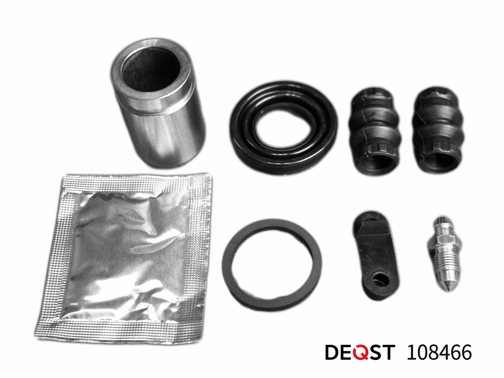 DEQST 108466 Ремкомплект тормозного суппорта с поршнем заднего (поршень O 30 mm, суппорт Mando). Применяем