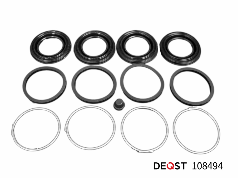 DEQST 108494 Ремкомплект тормозного суппорта переднего (для поршня O 43 mm, суппорт Sumitomo). Применяемость: TOY