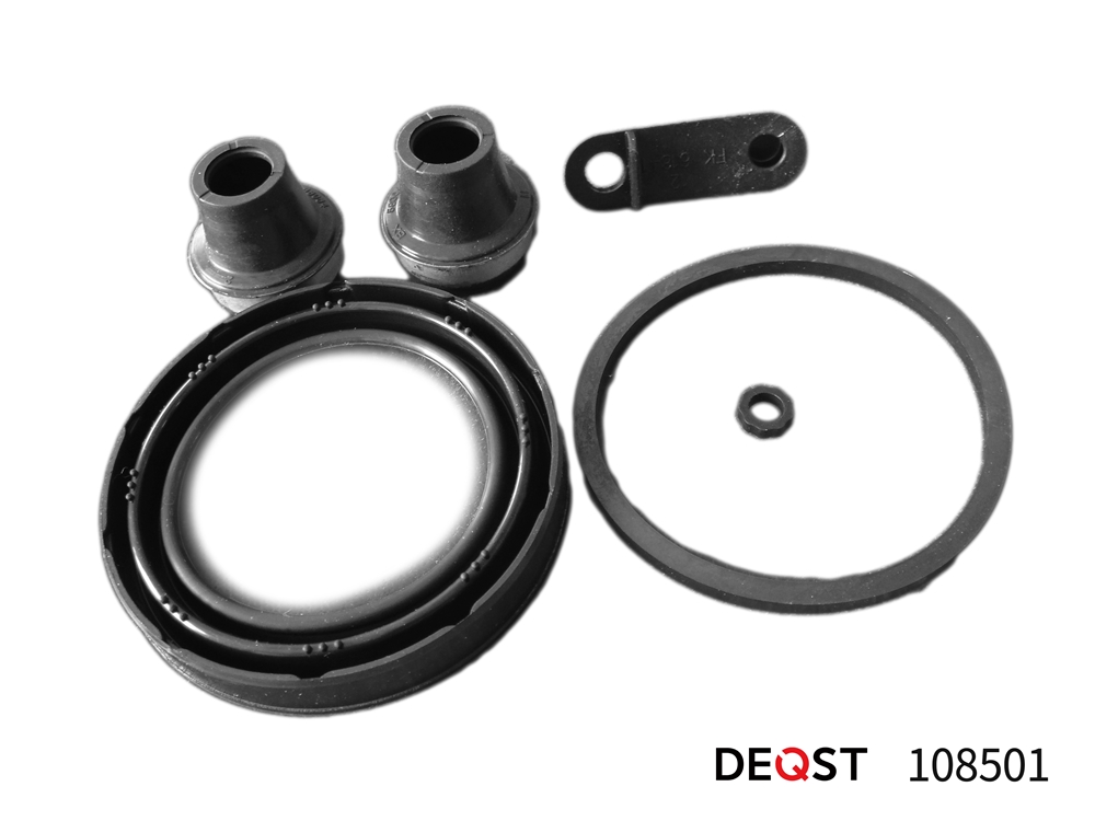 DEQST 108501 Ремкомплект тормозного суппорта переднего (для поршня O 54mm, суппорт Bosch). Применяемость: PEUGEOT