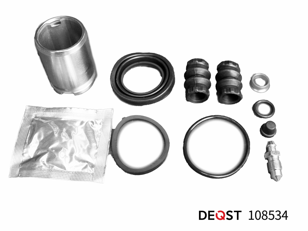 DEQST 108534 Ремкомплект тормозного суппорта с поршнем заднего (поршень O 38 mm, суппорт TRW). Применяемос