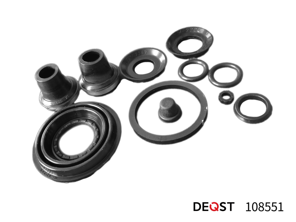 DEQST 108551 Ремкомплект тормозного суппорта заднего (для поршня O 34 mm, суппорт Bosch). Применяемость: OPEL Ast
