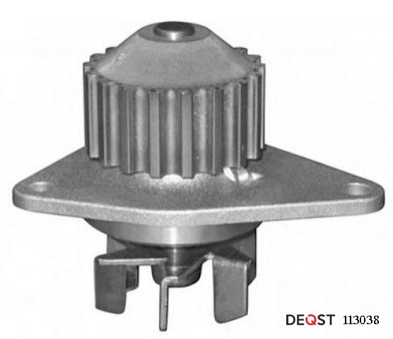 DEQST 113038 Водяной насос  PEUGEOT 206 (2A/C) Хэтчбэк 09.98- 1.4 i