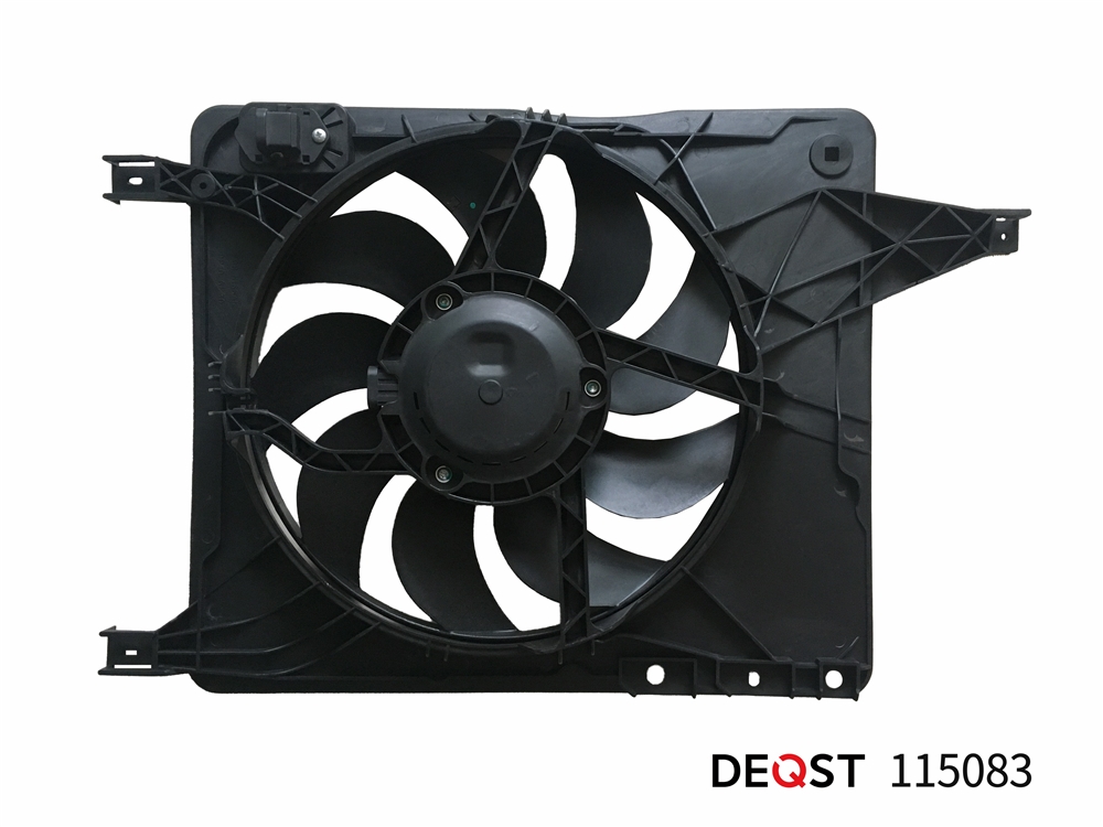 DEQST 115083 Электровентилятор NISSAN QASHQAI (J10) 02.07- 115083