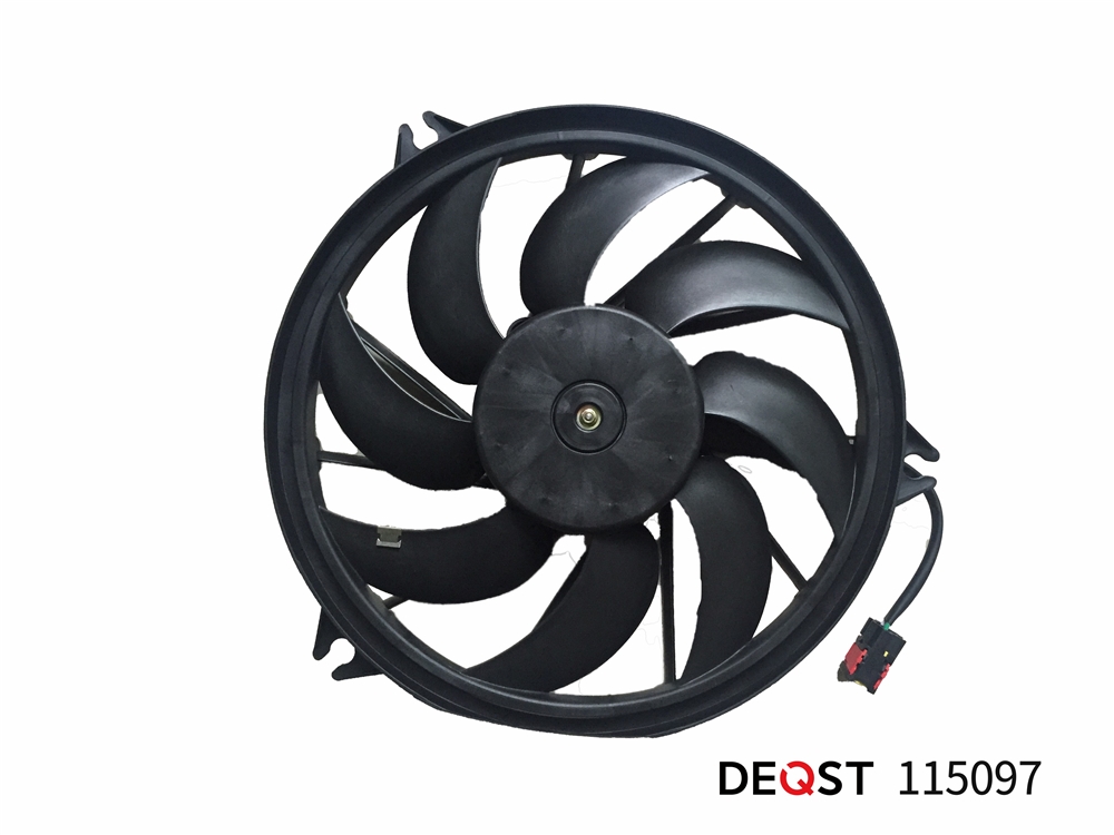 DEQST 115097 Электровентилятор PEUGEOT 206 (2A/C) 09.98-