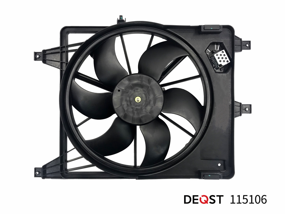 DEQST 115106 Электровентилятор RENAULT LOGAN (LS) 09.04- 115106