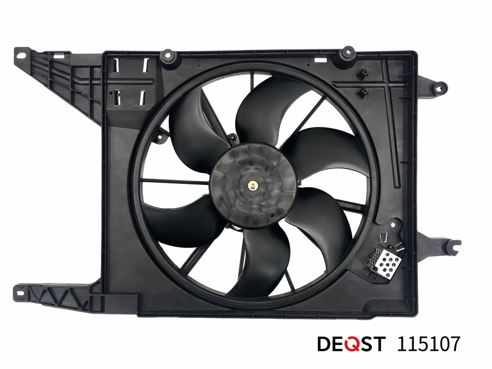 DEQST 115107 Электровентилятор RENAULT SANDERO STEPWAY 06.08- 115107