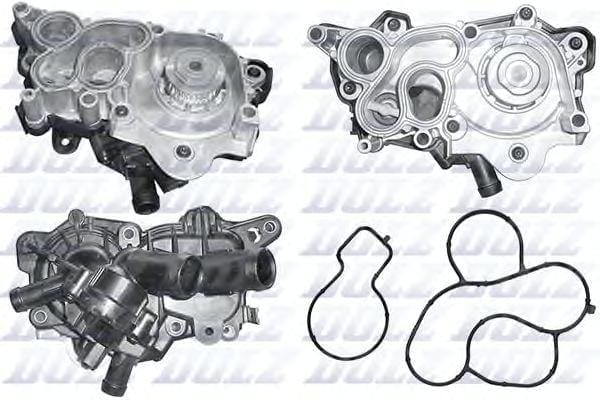 DOLZ A235 Насос водяной VAG A1/A3/LEON/GOLF/POLO 12- 1.2TSI/1.4TSI/2.0TFSI