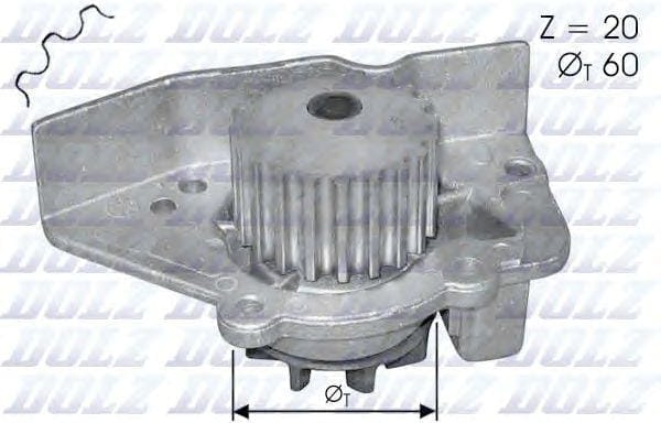 DOLZ N405 Насос водяного охлаждения