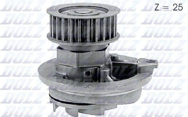DOLZ O137 ПОМПА ВОДЯНАЯ OPL ASTR/OMEGA /VECTRA 1,8I/2,0I 98/