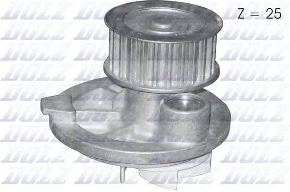 DOLZ O139 Насос водяной OPEL ASTRA/OMEGA/VECTRA/CHEVROLET CAPTIVA/LACETTI 1.7D-2.4