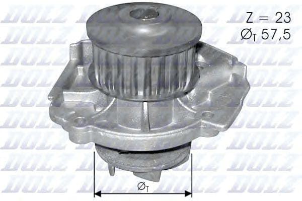 DOLZ S219 Насос водяной FIAT PUNTO 1,2I 16V 97-99 S219
