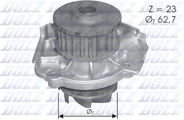 DOLZ S319 Насос водяного охлаждения