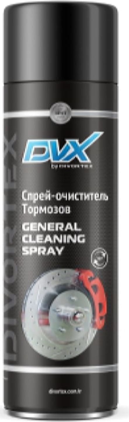 DVX aer1000 Очиститель тормозов general cleaning spray (0,5л)