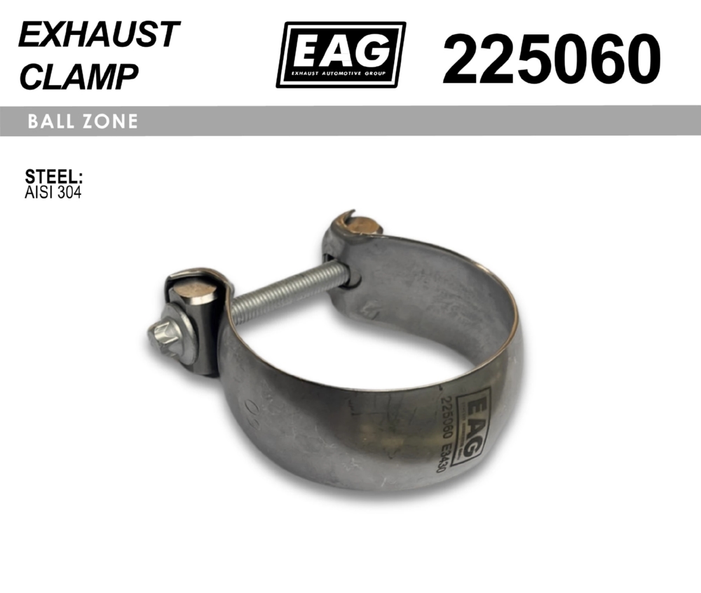 EAG 225060 Хомут глушителя ball clamp SS304