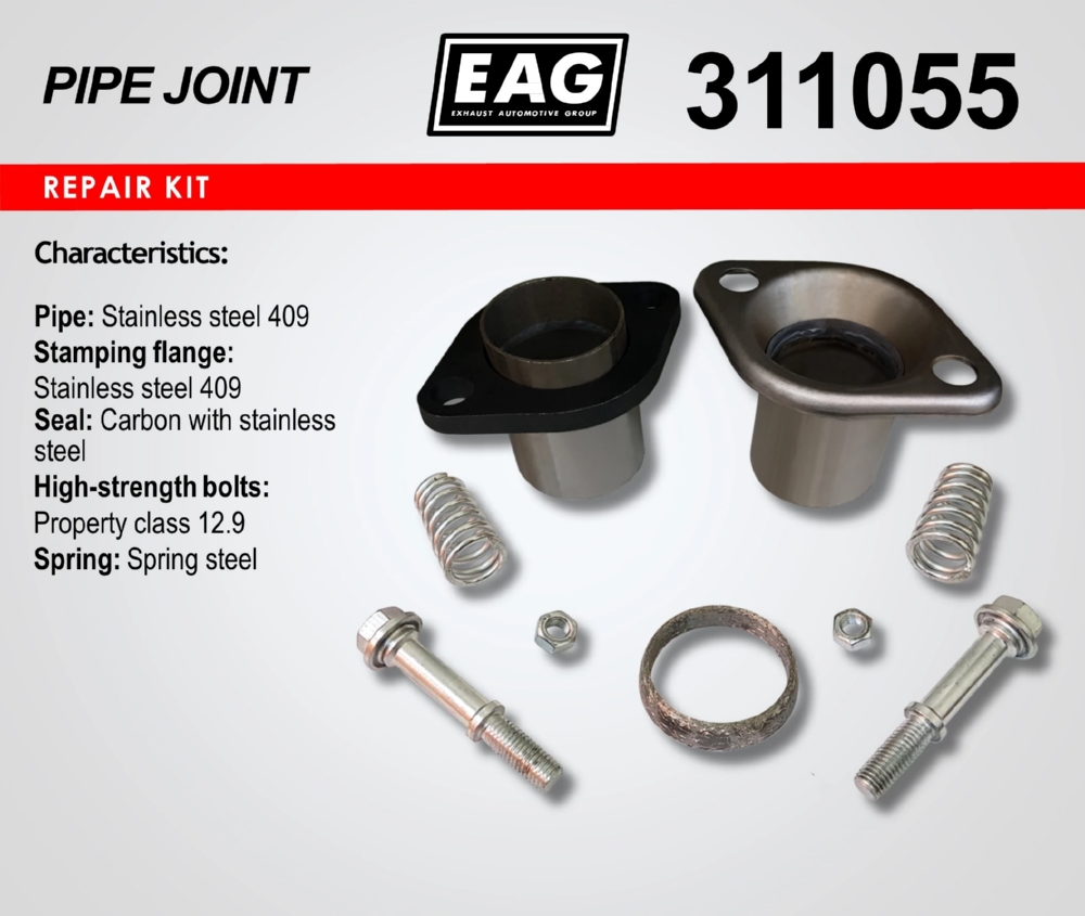 EAG 311055 Демпферное соединение нерж.сталь