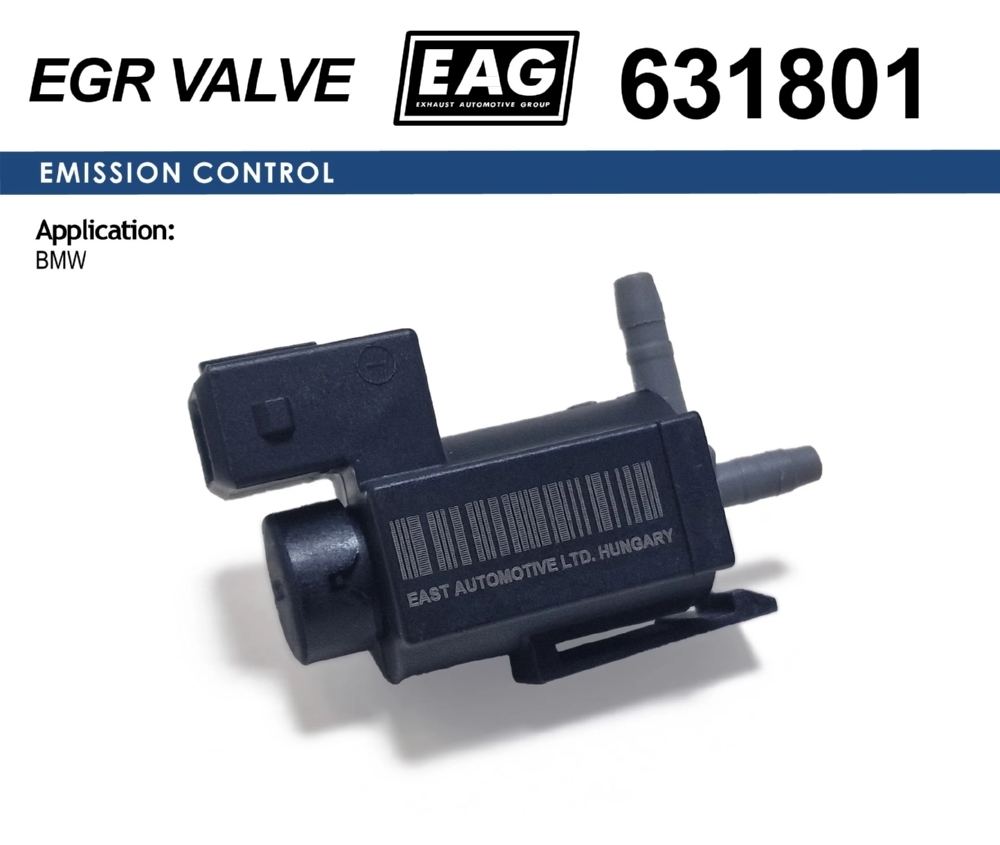 EAG 631801 Клапан электромагнитный BMW E36/E46/E39/E38/E31/X5/Z3/Z8 EAG