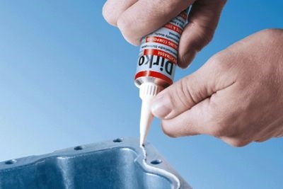 ELRING 527291 Герметик Dirko HToxim серый [1 тюбик 70ml] [-60°C...+315°C] [замена 527.290]