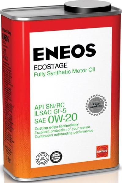 ENEOS 8801252022015 0w 20 ecostage 100% synt. sn 1л (синт. мотор. масло) купить в Самаре