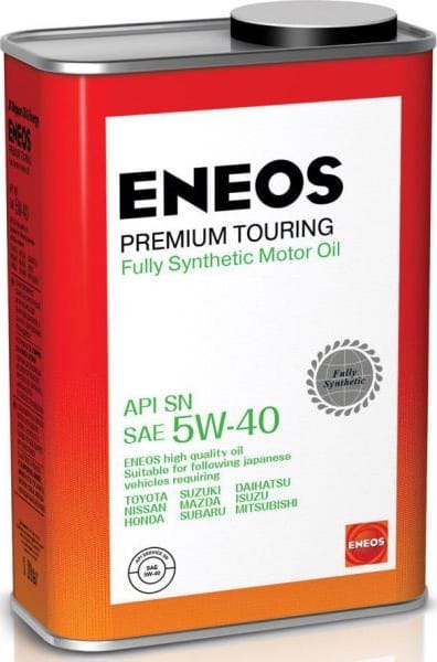 ENEOS 8809478942148 Масло моторное 5w40 eneos 1л синтетика premium touring sn