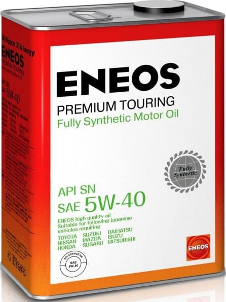 ENEOS 8809478942162 5w 40 premium touring sn 4л (синт. мотор. масло) купить в Самаре
