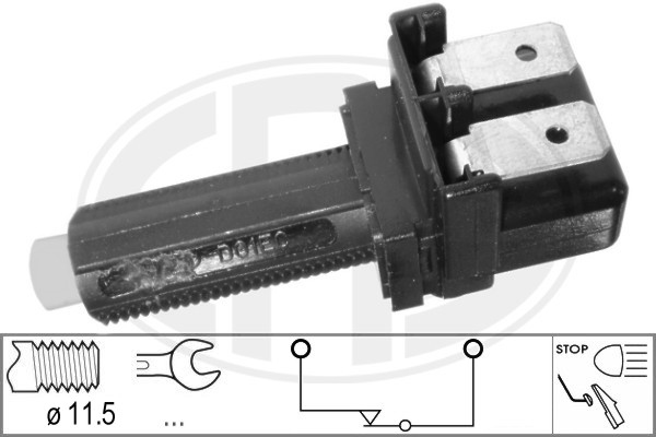 ERA 330042 Датчик, включение стоп-сигнала FORD TRANSIT 91-06, MERCEDES W638