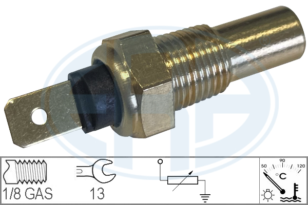 ERA 330100 Датчик температуры ОЖ HYUNDAI/KIA/MITSUBISHI/TOYOTA 330100