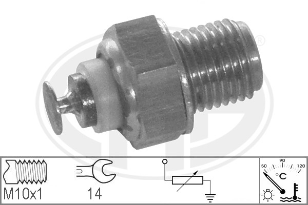 ERA 330284 Датчик, температура ОЖ AUDI 80/100