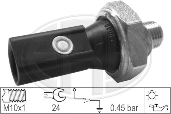 ERA 330320 Датчик давления масла SKODA OCTAVIA/VW GOLF IV/V 1.4/1.6 330320